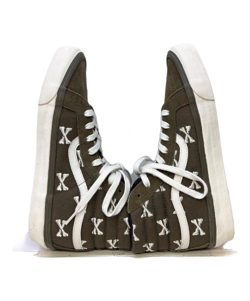 VANS（ヴァンズ）VANS (ヴァンズ) WTAPS (ダブルタップス) ハイカットスニーカー オリーブ サイズ:27cmの古着・服飾アイテム