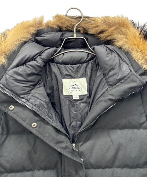 Pyrenex（ピレネックス）Pyrenex (ピレネックス) ダウンコート ブラック サイズ:40の古着・服飾アイテム