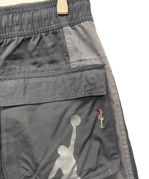 JORDAN（ジョーダン）JORDAN (ジョーダン) TRAVIS SCOTT (トラヴィススコット) カーゴパンツ ブラック サイズ:Lの古着・服飾アイテム