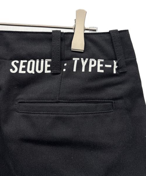 SEQUEL（シークエル）SEQUEL (シークエル) チノパン ブラック サイズ:Ｍの古着・服飾アイテム