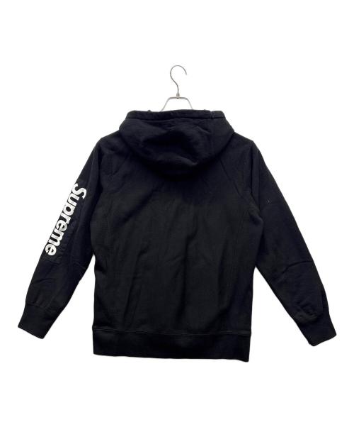 SUPREME（シュプリーム）Supreme (シュプリーム) プルオーバーパーカー ブラック サイズ:Ｍの古着・服飾アイテム