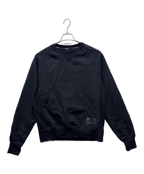 JORDAN（ジョーダン）JORDAN (ジョーダン) FRAGMENTS (フラグメント) クルーネックスウェット ブラック サイズ:Mの古着・服飾アイテム