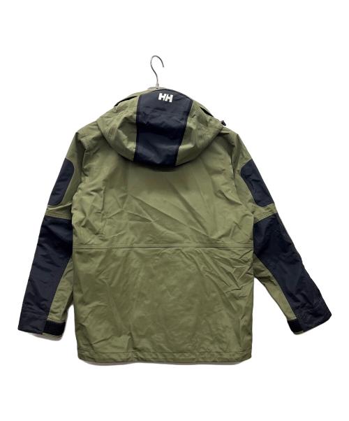 WTAPS（ダブルタップス）WTAPS (ダブルタップス) HELLY HANSEN (ヘリーハンセン) マウンテンパーカー オリーブ×ブラック サイズ:Ｍの古着・服飾アイテム