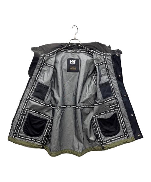 WTAPS（ダブルタップス）WTAPS (ダブルタップス) HELLY HANSEN (ヘリーハンセン) マウンテンパーカー オリーブ×ブラック サイズ:Ｍの古着・服飾アイテム