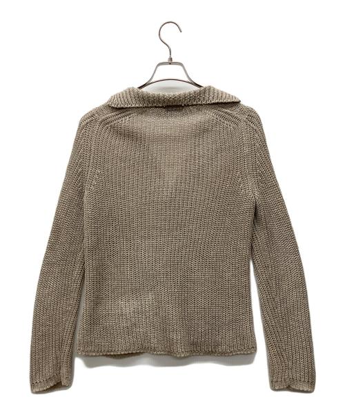 Zanone（ザノーネ）Zanone (ザノーネ) ニットカーディガン ベージュ サイズ:44の古着・服飾アイテム