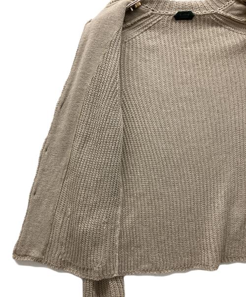 Zanone（ザノーネ）Zanone (ザノーネ) ニットカーディガン ベージュ サイズ:44の古着・服飾アイテム