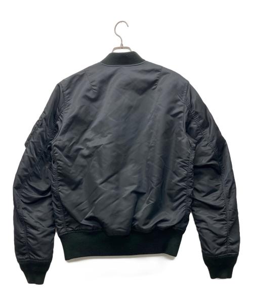 ALPHA（アルファ）ALPHA (アルファ) MA-1ジャケット ブラック サイズ:XLの古着・服飾アイテム