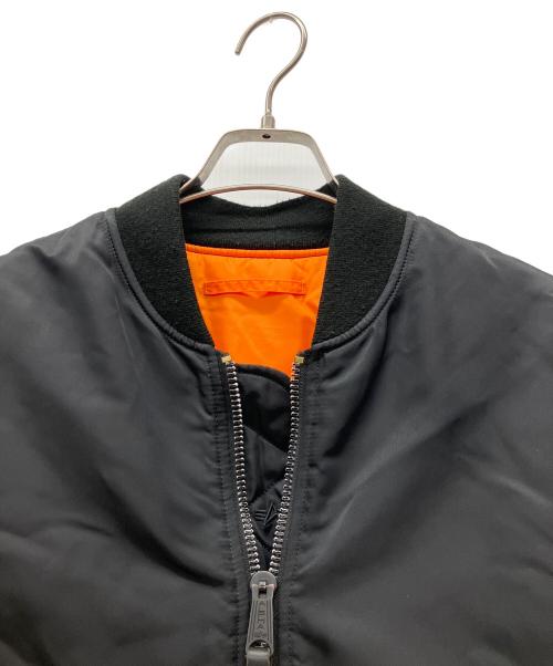 ALPHA（アルファ）ALPHA (アルファ) MA-1ジャケット ブラック サイズ:XLの古着・服飾アイテム