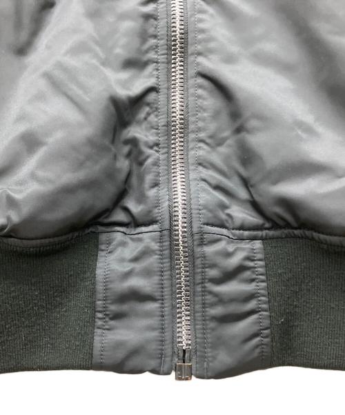 ALPHA（アルファ）ALPHA (アルファ) MA-1ジャケット ブラック サイズ:XLの古着・服飾アイテム