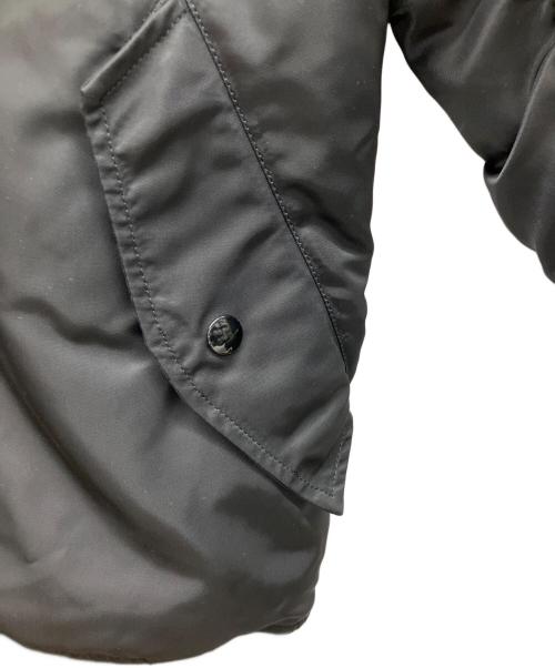 ALPHA（アルファ）ALPHA (アルファ) MA-1ジャケット ブラック サイズ:XLの古着・服飾アイテム