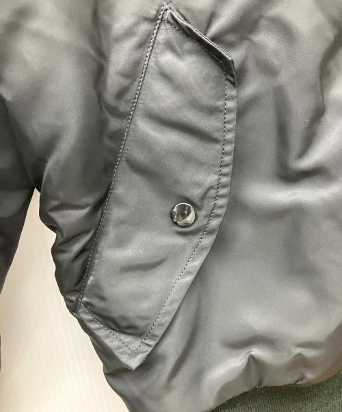 ALPHA（アルファ）ALPHA (アルファ) MA-1ジャケット ブラック サイズ:XLの古着・服飾アイテム