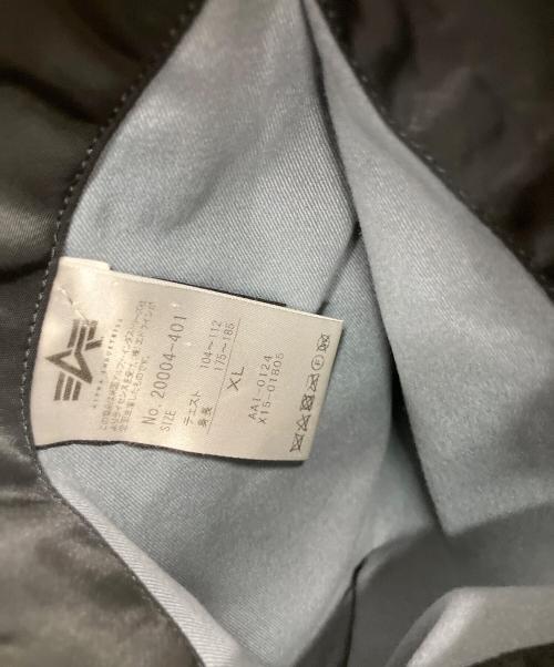 ALPHA（アルファ）ALPHA (アルファ) MA-1ジャケット ブラック サイズ:XLの古着・服飾アイテム
