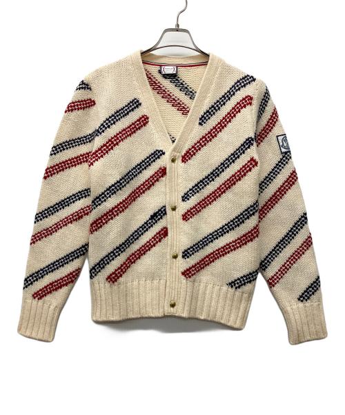 MONCLER GAMME BLEU（モンクレール ガム ブルー）MONCLER GAMME BLEU (モンクレール ガム ブルー) 薄手カーディガン ベージュ サイズ:Mの古着・服飾アイテム