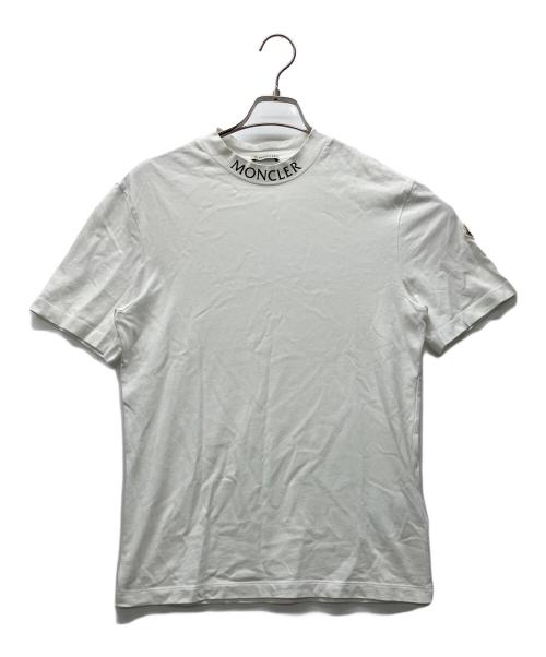 MONCLER（モンクレール）MONCLER (モンクレール) 半袖カットソー ホワイト サイズ:XSの古着・服飾アイテム