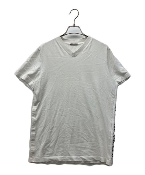 MONCLER（モンクレール）MONCLER (モンクレール) 半袖カットソー ホワイト サイズ:Sの古着・服飾アイテム