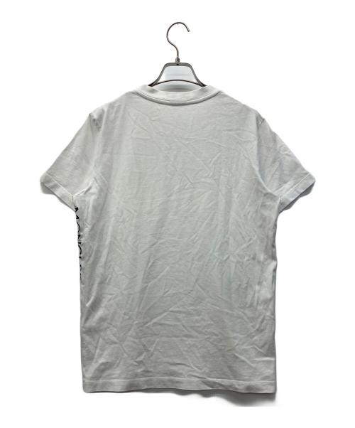 MONCLER（モンクレール）MONCLER (モンクレール) 半袖カットソー ホワイト サイズ:Sの古着・服飾アイテム