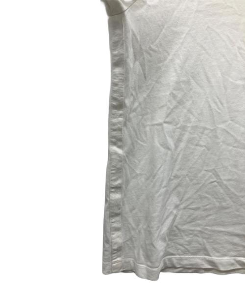 MONCLER（モンクレール）MONCLER (モンクレール) 半袖カットソー ホワイト サイズ:Sの古着・服飾アイテム