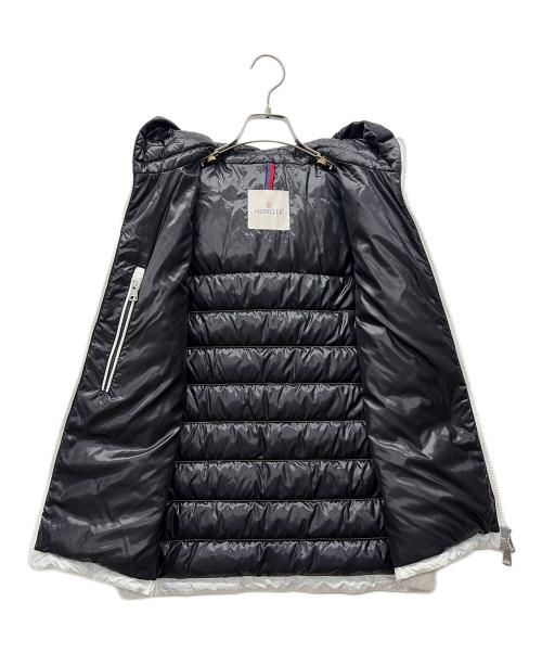 MONCLER（モンクレール）MONCLER (モンクレール) ダウンベスト ホワイト サイズ:１の古着・服飾アイテム
