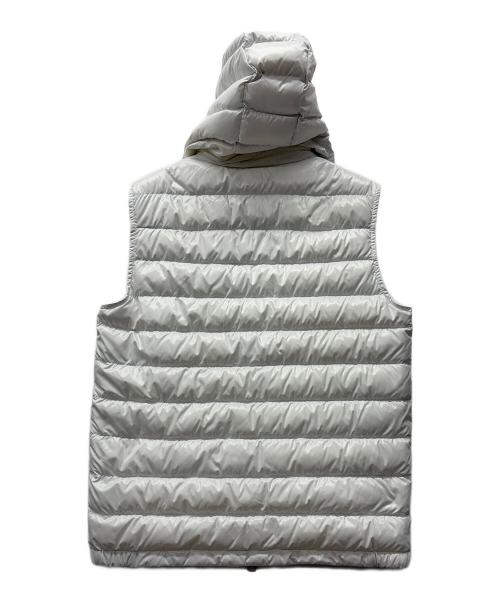 MONCLER（モンクレール）MONCLER (モンクレール) ダウンベスト ホワイト サイズ:１の古着・服飾アイテム
