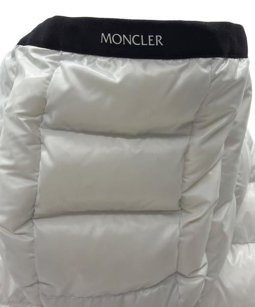 MONCLER（モンクレール）MONCLER (モンクレール) ダウンベスト ホワイト サイズ:１の古着・服飾アイテム