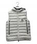 MONCLER（モンクレール）の古着「ダウンベスト」｜ホワイト