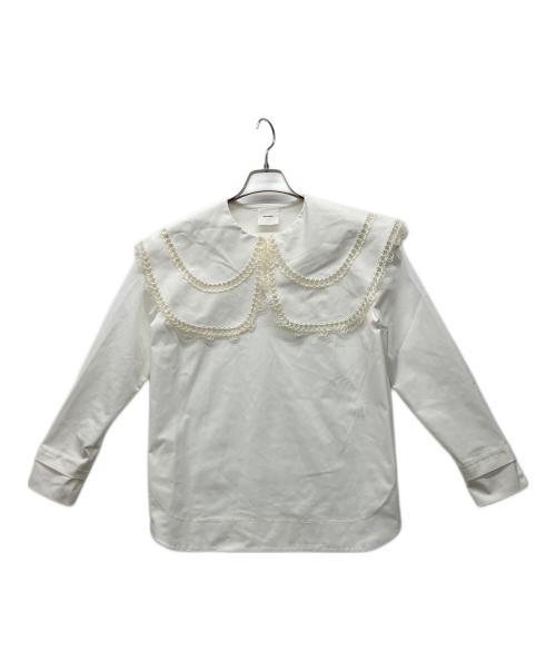 shirocon（シロコン）shirocon (シロコン) 長袖カットソー ホワイト サイズ:36の古着・服飾アイテム