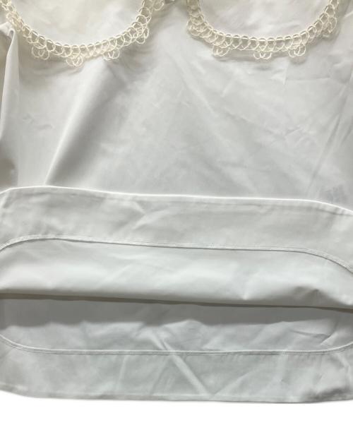 shirocon（シロコン）shirocon (シロコン) 長袖カットソー ホワイト サイズ:36の古着・服飾アイテム