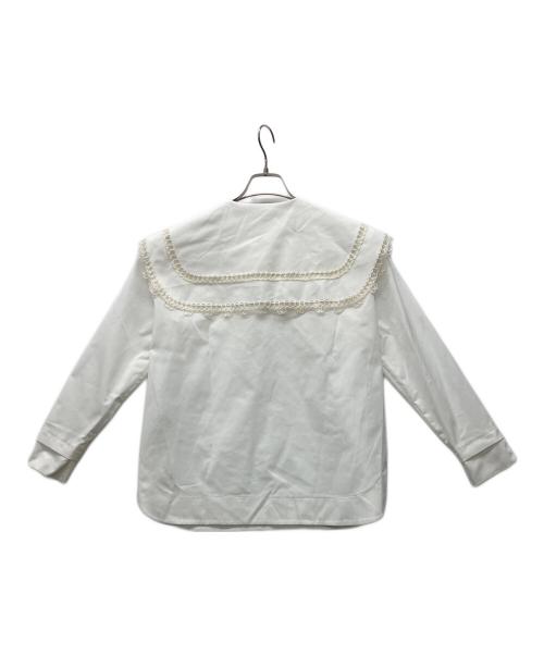 shirocon（シロコン）shirocon (シロコン) 長袖カットソー ホワイト サイズ:36の古着・服飾アイテム