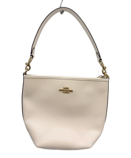 COACH（コーチ）COACH (コーチ) ショルダーバッグ ホワイトの古着・服飾アイテム