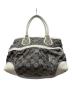 GUCCI (グッチ) トートバッグ ホワイト×グレー：50000円