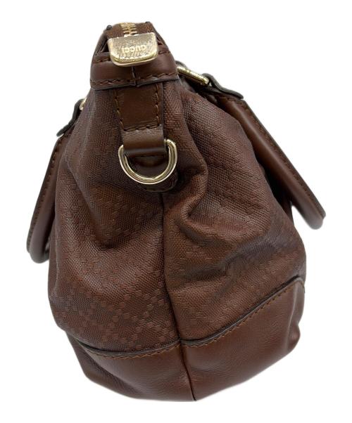 GUCCI（グッチ）GUCCI (グッチ) 2WAYバッグ ブラウンの古着・服飾アイテム