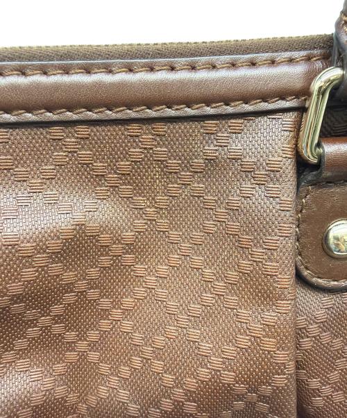 GUCCI（グッチ）GUCCI (グッチ) 2WAYバッグ ブラウンの古着・服飾アイテム
