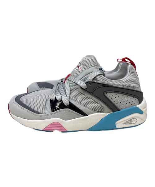 PUMA（プーマ）PUMA (プーマ) スニーカー グレー×ブルー サイズ:27.5の古着・服飾アイテム