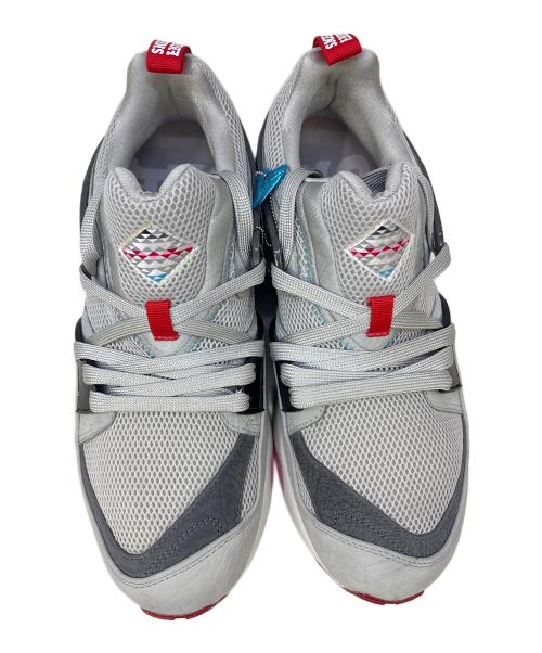 PUMA（プーマ）PUMA (プーマ) スニーカー グレー×ブルー サイズ:27.5の古着・服飾アイテム