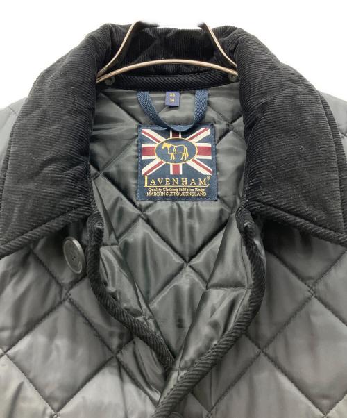 LAVENHAM（ラベンハム）LAVENHAM (ラベンハム) キルティングジャケット ブラック サイズ:XSの古着・服飾アイテム