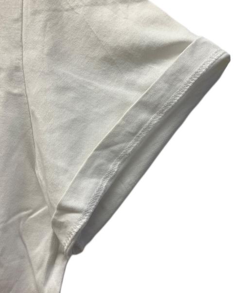MONCLER（モンクレール）MONCLER (モンクレール) 半袖カットソー ホワイト サイズ:Sの古着・服飾アイテム