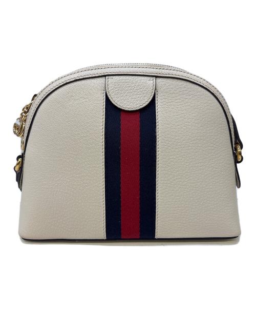 GUCCI（グッチ）GUCCI (グッチ) スモール ショルダーバッグ ホワイトの古着・服飾アイテム