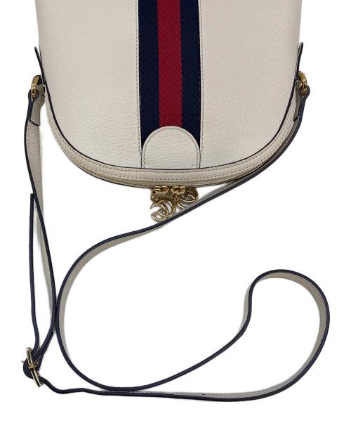 GUCCI（グッチ）GUCCI (グッチ) スモール ショルダーバッグ ホワイトの古着・服飾アイテム