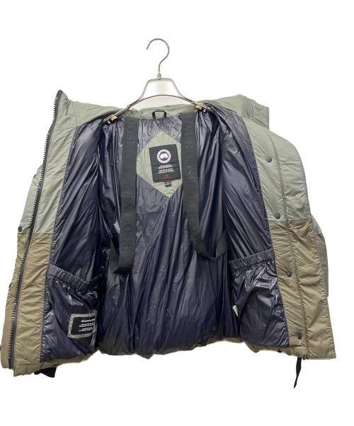 CANADA GOOSE（カナダグース）CANADA GOOSE (カナダグース) 中綿ジャケット カーキ サイズ:XSの古着・服飾アイテム