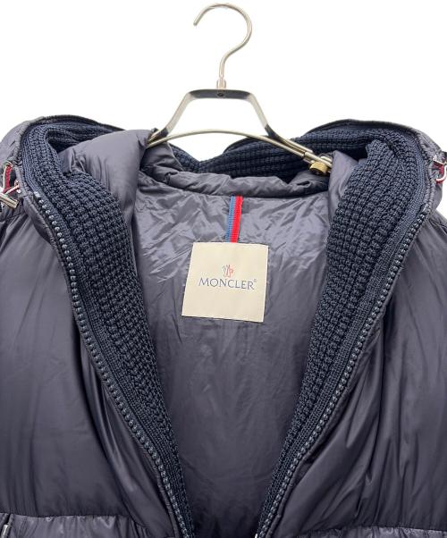 MONCLER（モンクレール）MONCLER (モンクレール) 中綿ジャケット ネイビー サイズ:３の古着・服飾アイテム