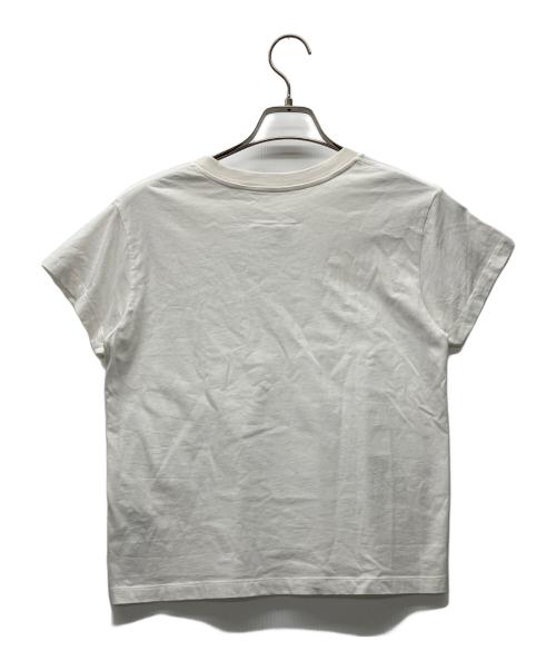 MM6 Maison Margiela（エムエムシックスメゾンマルジェラ）MM6 Maison Margiela (エムエムシックスメゾンマルジェラ) 半袖カットソー ホワイト サイズ:Sの古着・服飾アイテム
