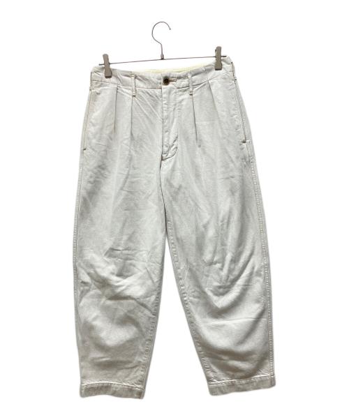 UNFIL（アンフィル）UNFIL (アンフィル) カラーパンツ ホワイト サイズ:SIZE　３の古着・服飾アイテム