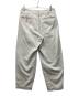 UNFIL (アンフィル) カラーパンツ ホワイト サイズ:SIZE　３：9000円
