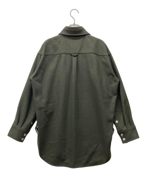 Acne studios（アクネ ストゥディオズ）ACNE STUDIOS (アクネ ストゥディオズ) 長袖シャツ ダークグリーン サイズ:32の古着・服飾アイテム