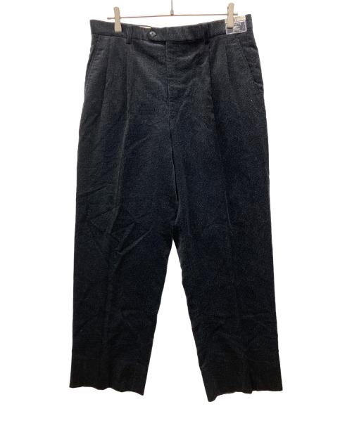 Burberry's（バーバリーズ）Burberry's (バーバリーズ) コーデュロイパンツ ブラック サイズ:SIZE　91の古着・服飾アイテム