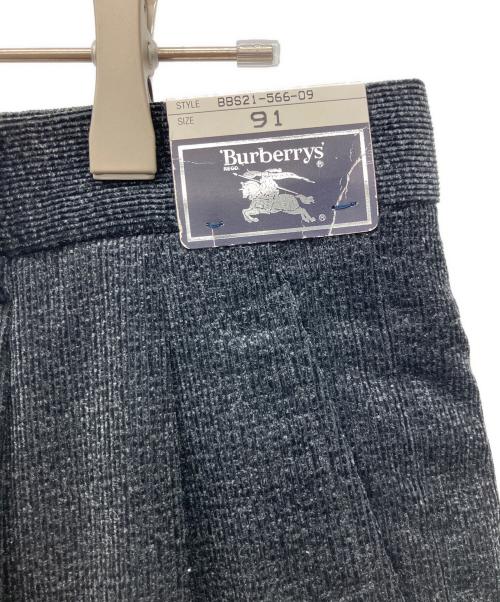 Burberry's（バーバリーズ）Burberry's (バーバリーズ) コーデュロイパンツ ブラック サイズ:SIZE　91の古着・服飾アイテム