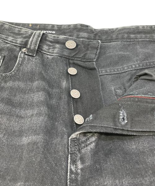 DIESEL（ディーゼル）DIESEL (ディーゼル) デニムパンツ ブラック サイズ:W30の古着・服飾アイテム