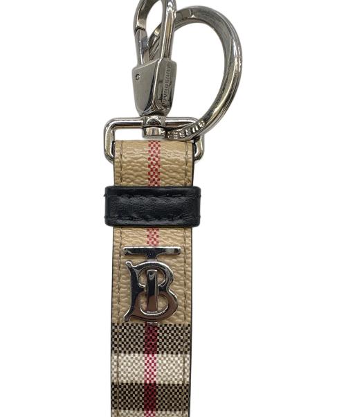 BURBERRY（バーバリー）BURBERRY (バーバリー) キーリング ベージュ サイズ:サイズ表記無しの古着・服飾アイテム