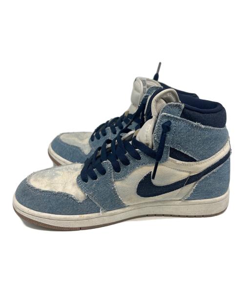 NIKE（ナイキ）NIKE (ナイキ) ミッドカットスニーカー インディゴ×ホワイト サイズ:27の古着・服飾アイテム