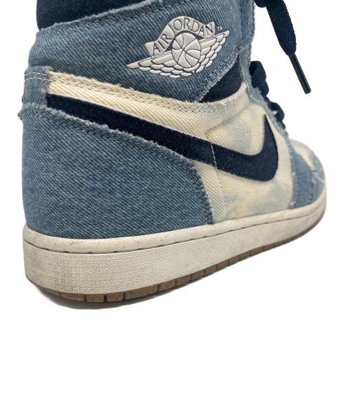 NIKE（ナイキ）NIKE (ナイキ) ミッドカットスニーカー インディゴ×ホワイト サイズ:27の古着・服飾アイテム